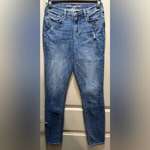 Old Navy Size 4 Tall Mid-Rise Blue Jeans Pre-owned